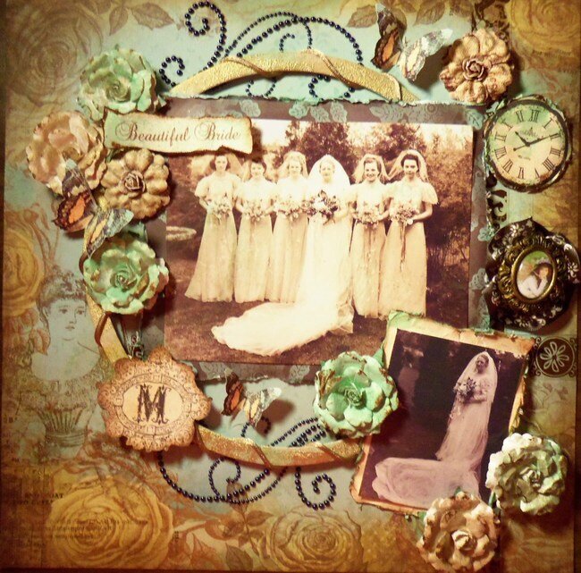 BEAUTIFUL BRIDE ~ **SCRAPS OF DARKNESS** ~ February ~ Victoriana Kit