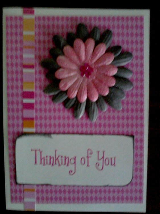 Thinking of You- 5 minute card
