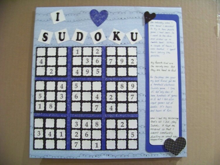 I love Sudoku