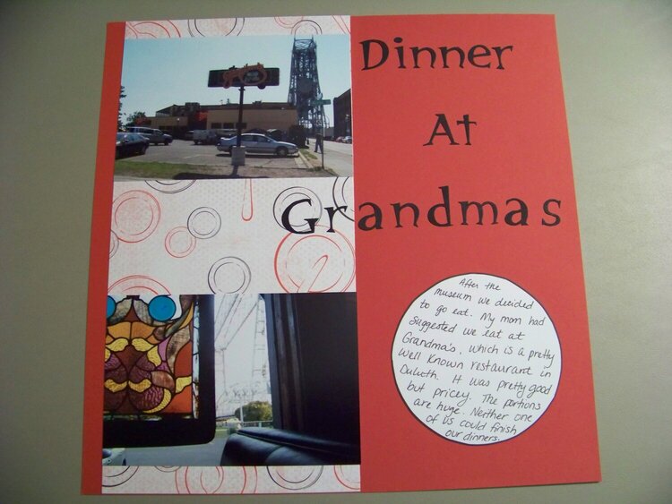 Dinner At Grandma&#039;s