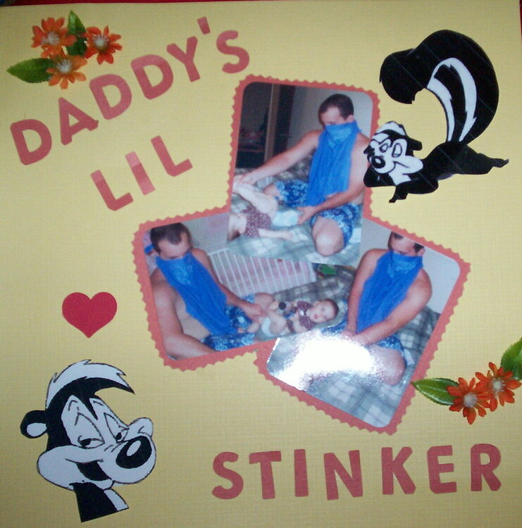 Daddy&#039;s lil stinker
