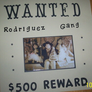 Wanted Rodriguez Gang