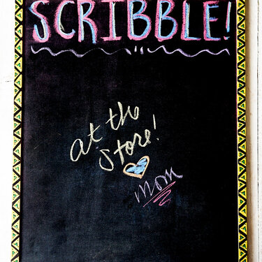 "Scribble" Board **Art Anthology**