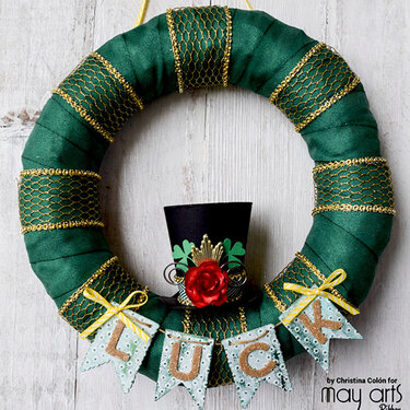 St. Paddy&#039;s Day Wreath