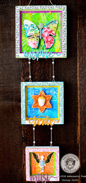 &quot;Inspire&quot; Wall Hanging **Relics &amp; Artifacts**