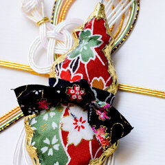 Kimono Inspired Pendant *Relics & Artifacts*