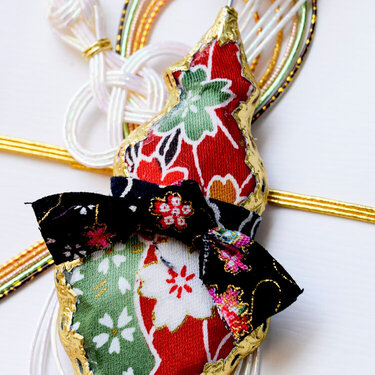 Kimono Inspired Pendant *Relics &amp; Artifacts*