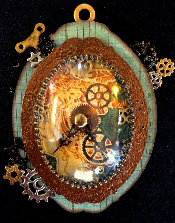 Steampunk Watch Ornament **Globecraft/Piccolo**