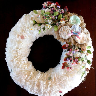 Coffee Filter Wreath **May Arts**