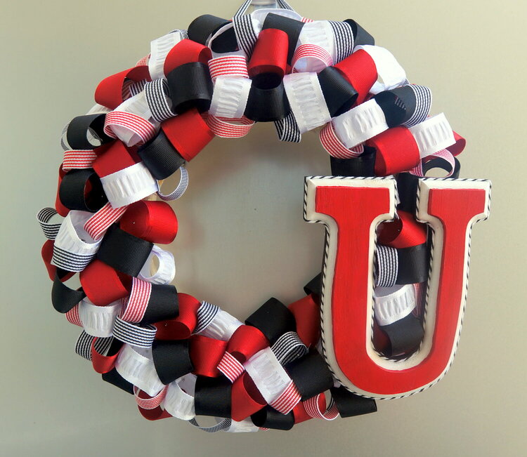 University of Utah Wreath