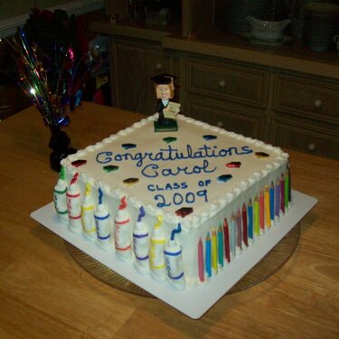 Dear Daughter&#039;s Graduation Cake