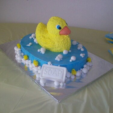 Rachel&#039;s Baby Shower Cake