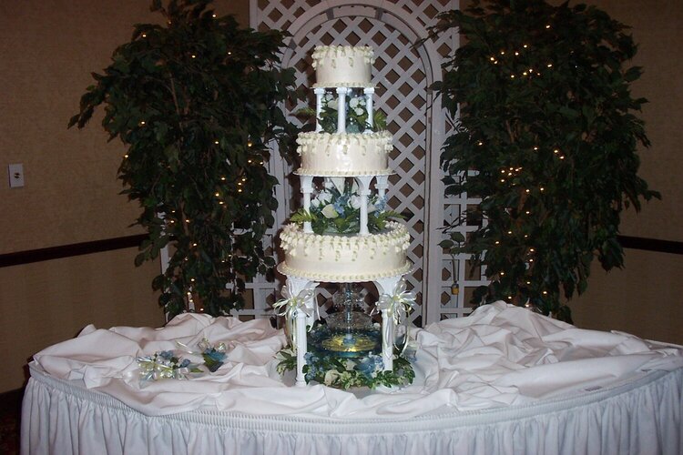 Rachel&#039;s wedding cake