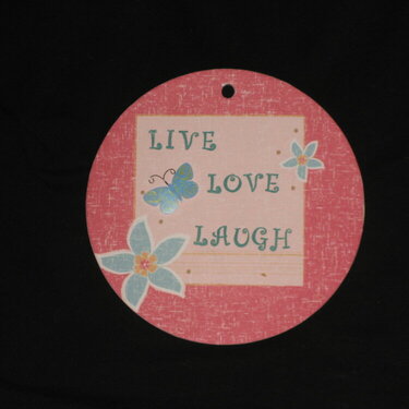 Live Love Laugh (cover)
