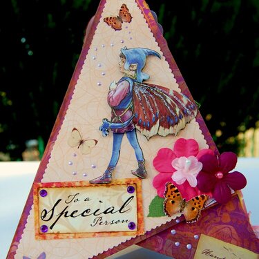 Fairy tee pee card