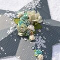 christmas & winter 3D star