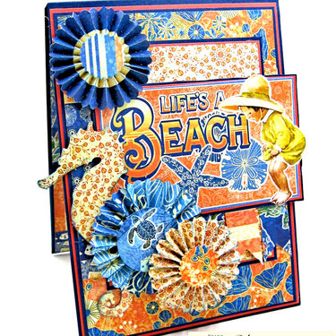 Life's a Beach Card Folio