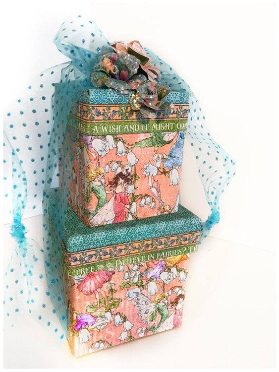 Fairie Dust Adorned Boxes