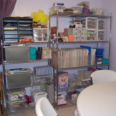 My Scrapbook room has changed some.