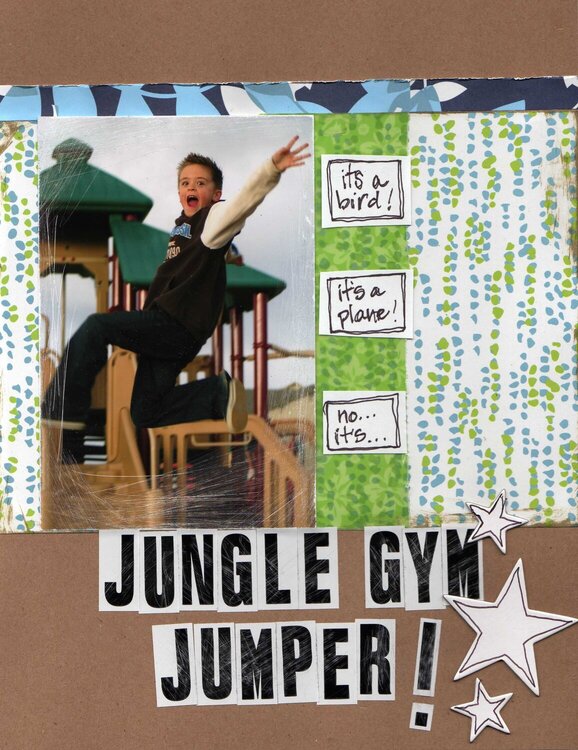 jungle gym jumper