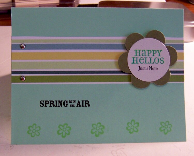 Spring Greeting Card