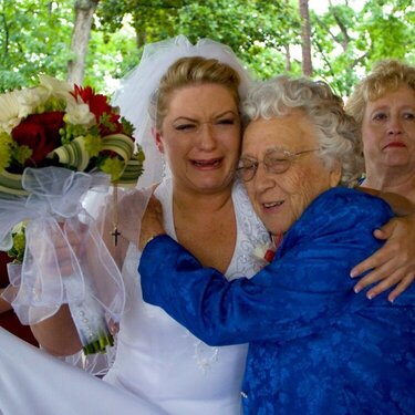My grandma and me!