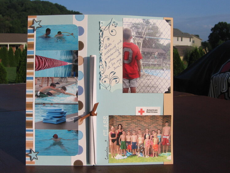 Red Cross swim lessons right side