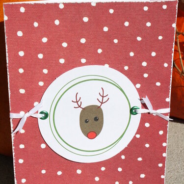 reindeer card