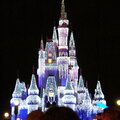 Disney Castle Christmas Night 2007