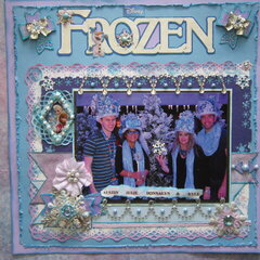 Frozen Party At Disneyland USA