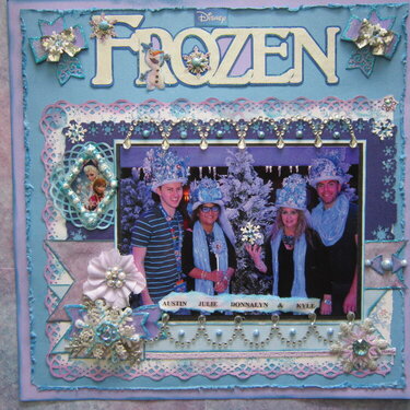 Frozen Party At Disneyland USA