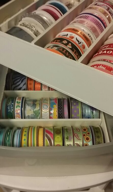 Organized my ribbons