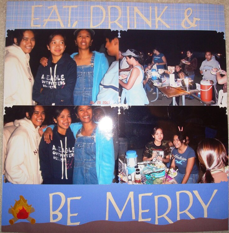 Eat, Drink and Be Merry