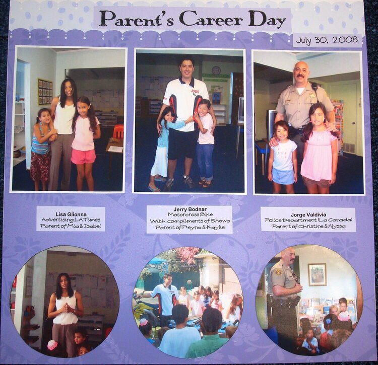 Parent&#039;s Career Day