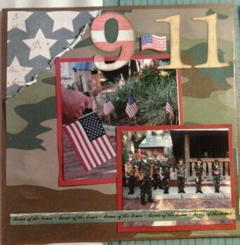 9-11 Ground Zero Flag Ceremony pg 1
