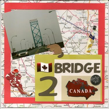 Bridge to Windsor, Canada
