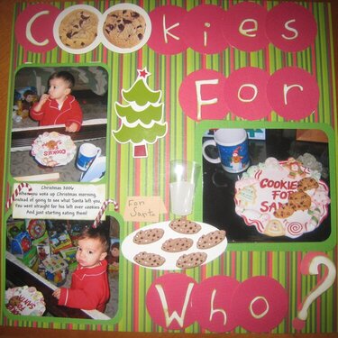 Cookies for Who?