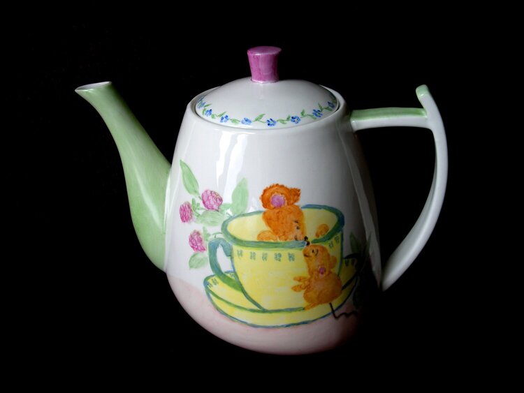 China Painting - Tea Pot!