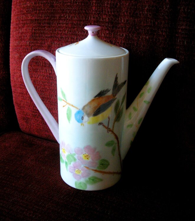 China Painting - Coffee Pot!