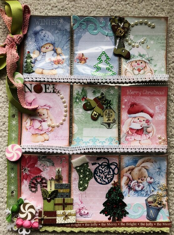 &quot;PASTEL CHRISTMAS POCKET LETTER&quot;