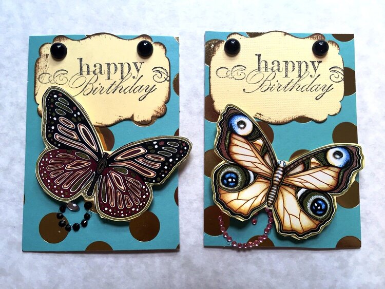 BIRTHDAY ATCs