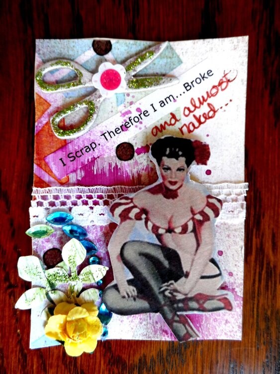 SCRAPBOOKING ATC!