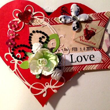 Valentine Heart Card!