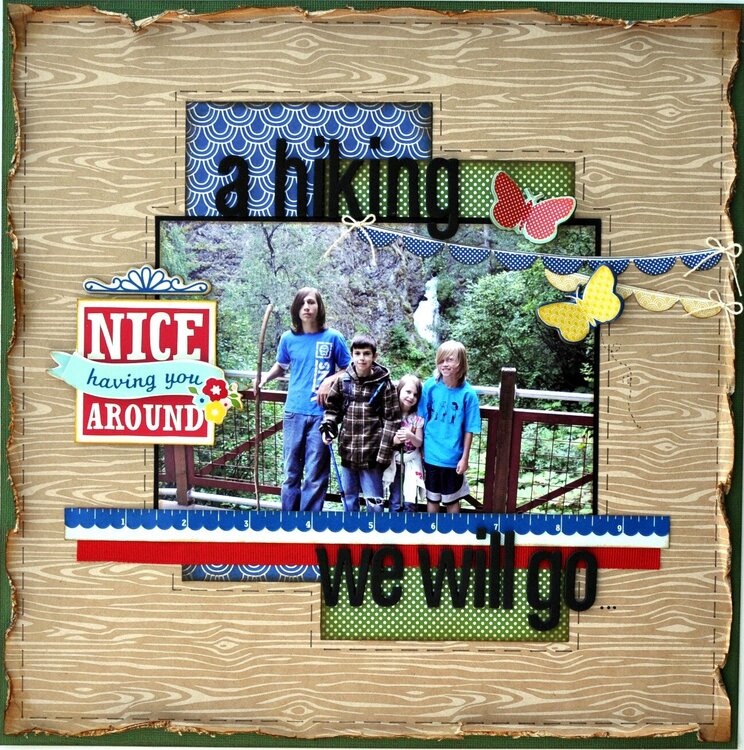 A Hiking We Will Go ~My Creative Scrapbook~