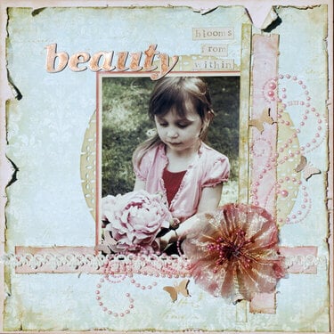 Beauty blooms from within