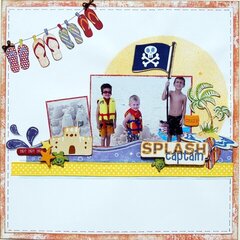 Crazy Splash Captain ~My Creative Scrapbook~