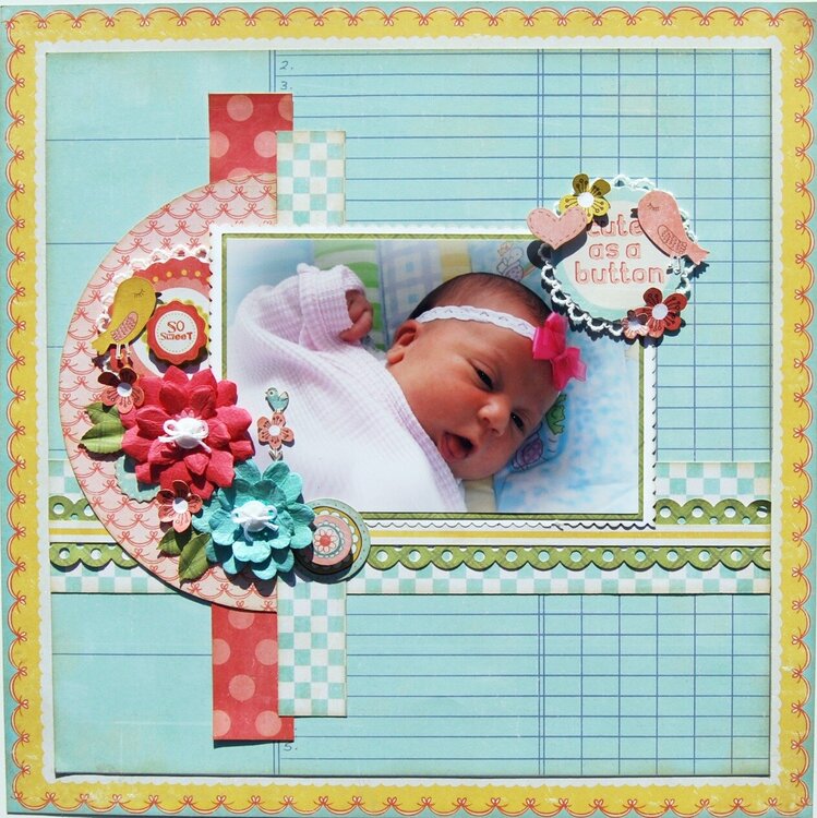 Cute As A Button ~My Creative Scrapbook~