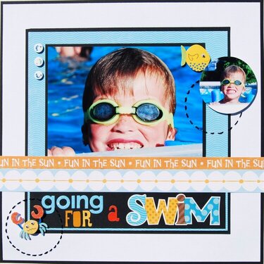 Going For a Swim ~My Creative Scrapbook~