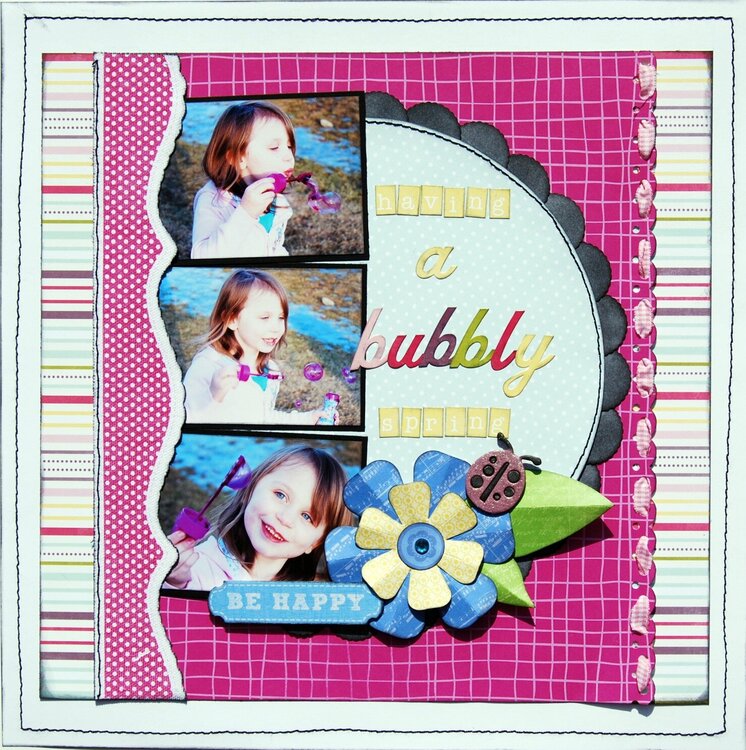 Having a Bubbly Spring ~My Creative Scrapbook~