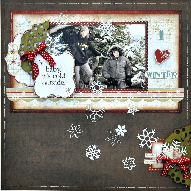 I love Winter ~My Creative Scrapbook~